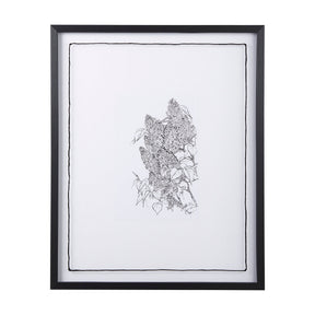 Spring Blooming XII by Mercana Studio Hand Embellished Textured Framed Art Print Matted under Glass by Mercana at Eve Furniture
