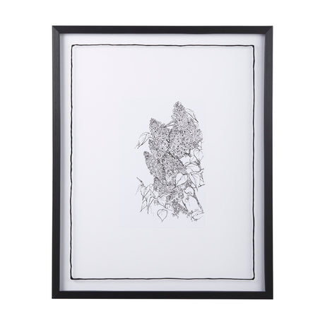 Spring Blooming XII by Mercana Studio Hand Embellished Textured Framed Art Print Matted under Glass by Mercana at Eve Furniture