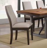 Spring Creek Gray Upholstered Side Chairs, Set of 2 by Coaster at Eve Furniture