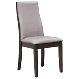 Spring Creek Gray Upholstered Side Chairs, Set of 2 by Coaster at Eve Furniture