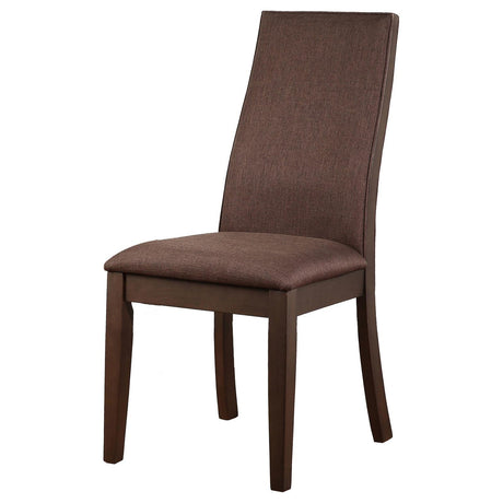 Spring Creek Natural Walnut 5-Piece Industrial Dining Set by Coaster at Eve Furniture