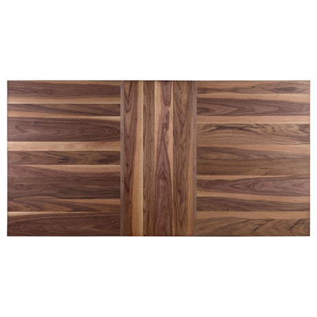 Spring Creek Natural Walnut Dining Table with Extension Leaf by Coaster at Eve Furniture