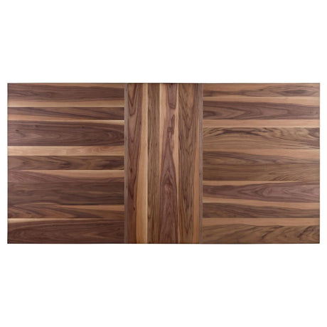 Spring Creek Natural Walnut Dining Table with Extension Leaf by Coaster at Eve Furniture