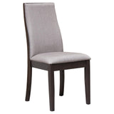 Spring Creek Gray Upholstered Side Chairs, Set of 2