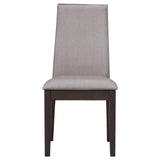 Spring Creek Gray Upholstered Side Chairs, Set of 2