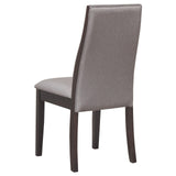 Spring Creek Gray Upholstered Side Chairs, Set of 2