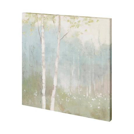Spring Fling I Cool by Mercana Studio a Hand Embellished Textured Canvas by Mercana at Eve Furniture
