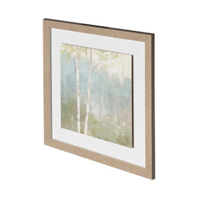Spring Fling I Cool by Mercana Studio a Hand Embellished Textured Framed Art Print by Mercana at Eve Furniture