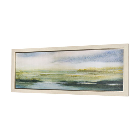 Spring Horizon I by Mercana Studio a Hand Embellished Textured Framed Art Print by Mercana at Eve Furniture