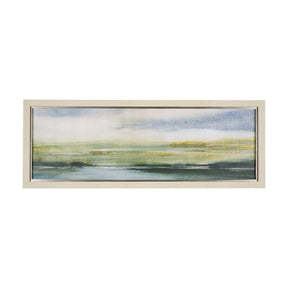 Spring Horizon I by Mercana Studio a Hand Embellished Textured Framed Art Print by Mercana at Eve Furniture