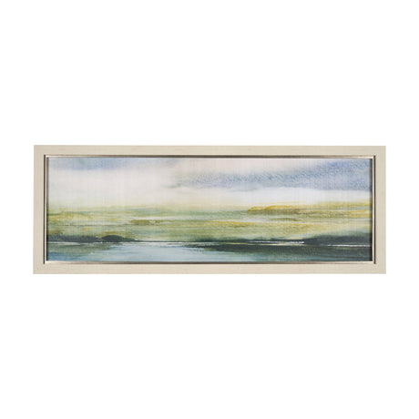 Spring Horizon I by Mercana Studio a Hand Embellished Textured Framed Art Print by Mercana at Eve Furniture