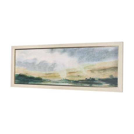 Spring Horizon II by Mercana Studio a Hand Embellished Textured Framed Art Print by Mercana at Eve Furniture