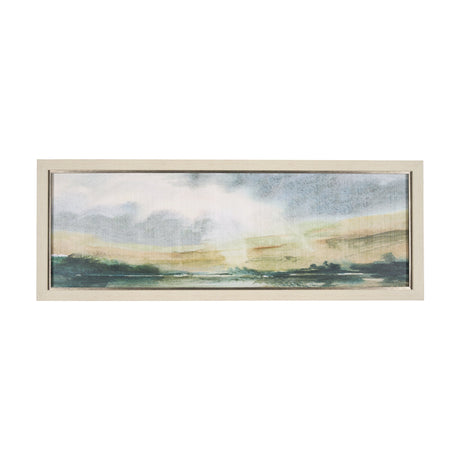 Spring Horizon II by Mercana Studio a Hand Embellished Textured Framed Art Print by Mercana at Eve Furniture