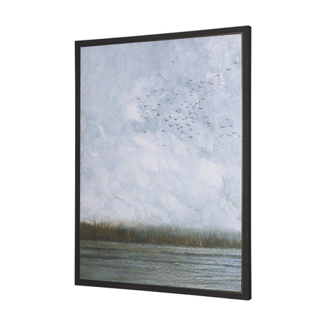 Spring is Coming I by Mercana Studio a Hand Embellished Textured Framed Canvas by Mercana at Eve Furniture