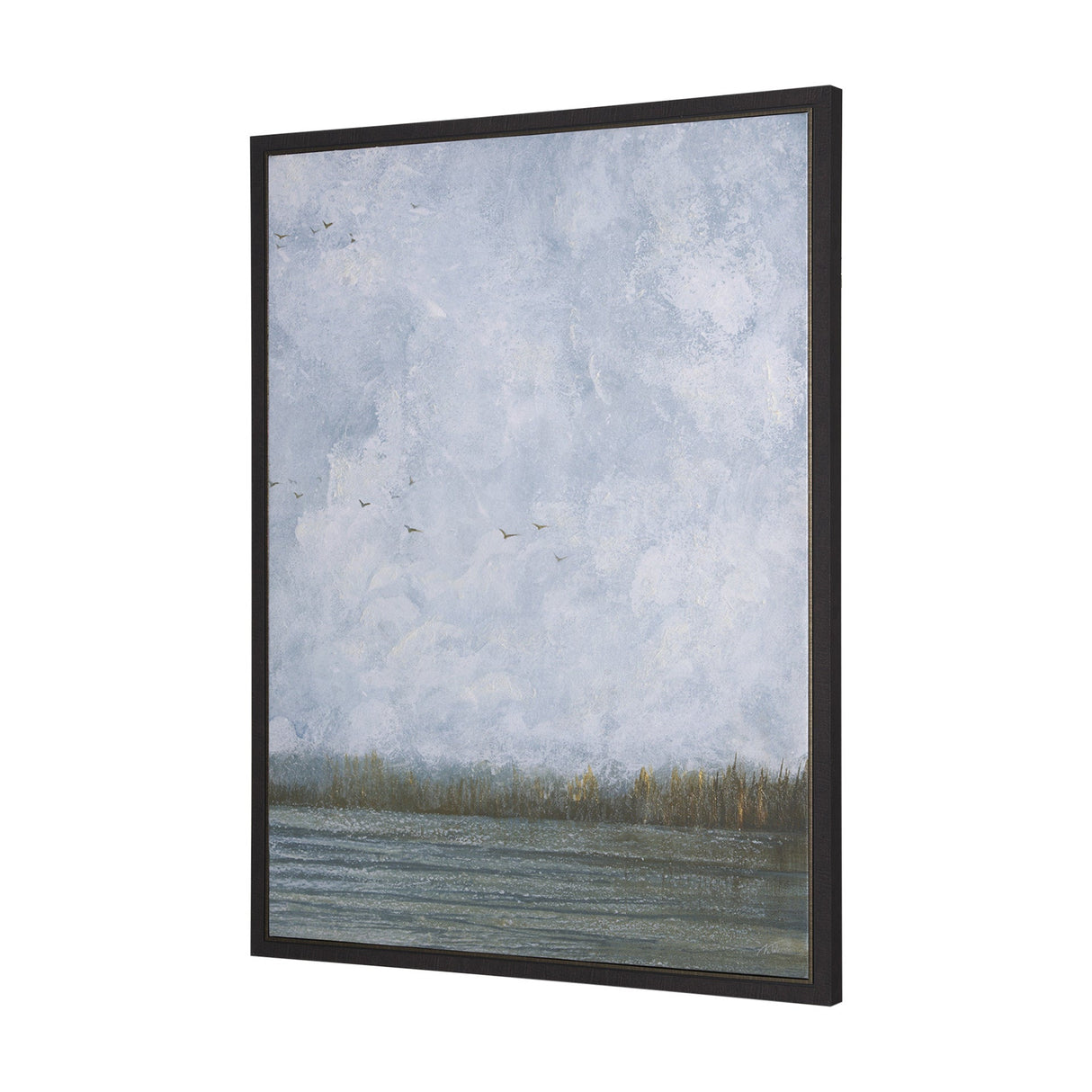 Spring is Coming II by Mercana Studio a Hand Embellished Textured Framed Canvas by Mercana at Eve Furniture