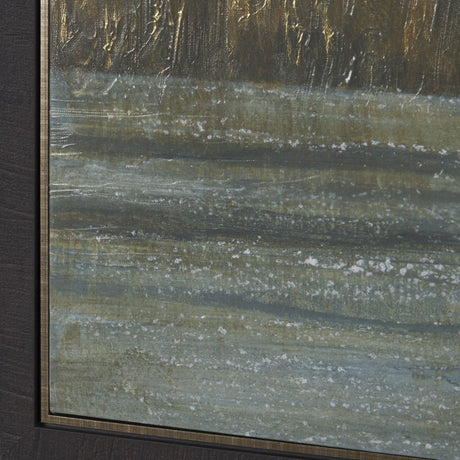 Spring is Coming II by Mercana Studio a Hand Embellished Textured Framed Canvas by Mercana at Eve Furniture