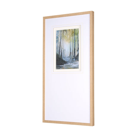 Spring Light I by Mercana Studio a Hand Embelished Textured Framed Art Print Matted under Glass by Mercana at Eve Furniture