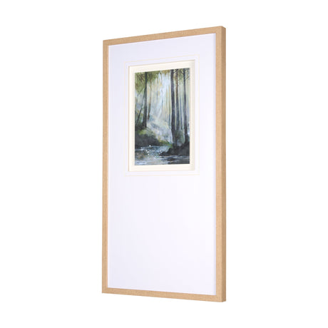 Spring Light II by Mercana Studio a Hand Embelished Textured Framed Art Print Matted under Glass by Mercana at Eve Furniture
