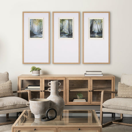 Spring Light III by Mercana Studio a Hand Embelished Textured Framed Art Print Matted under Glass by Mercana at Eve Furniture
