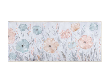 Springfield Green/Pink Canvas by Crestview at Eve Furniture