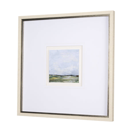 Springs Coming II by Mercana Studio a Hand Embellished Textured Framed Art Print Matted under Glass by Mercana at Eve Furniture