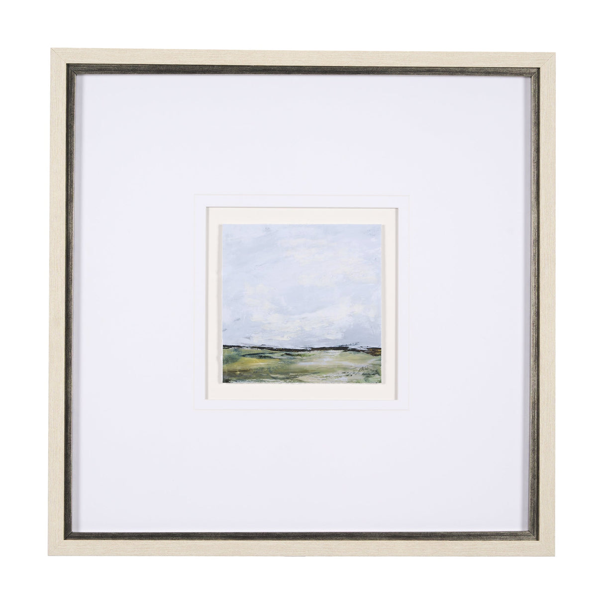 Springs Coming II by Mercana Studio a Hand Embellished Textured Framed Art Print Matted under Glass by Mercana at Eve Furniture