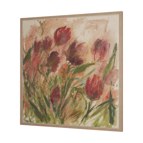 Springs Ritual by Mercana Studio a Hand Embellished Textured Framed Canvas by Mercana at Eve Furniture
