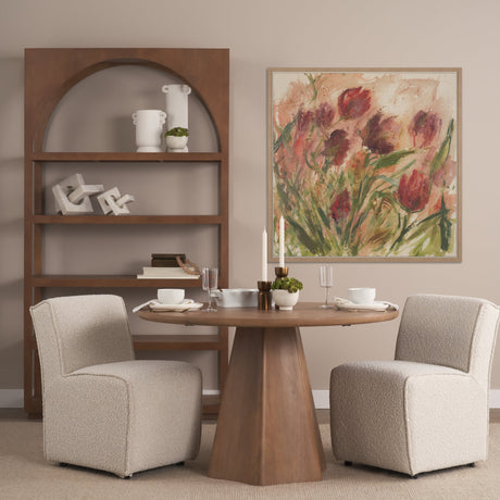 Springs Ritual by Mercana Studio a Hand Embellished Textured Framed Canvas by Mercana at Eve Furniture