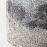 Squally Black/Brown Glass Ombre Textured Small Vase by Mercana at Eve Furniture