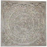 Square Carved Beige Panel by Classic Home at Eve Furniture