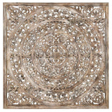 Square Carved Beige Panel by Classic Home at Eve Furniture
