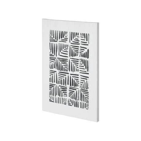 Squares by Mercana Studio a Hand Embellished Textured Canvas by Mercana at Eve Furniture