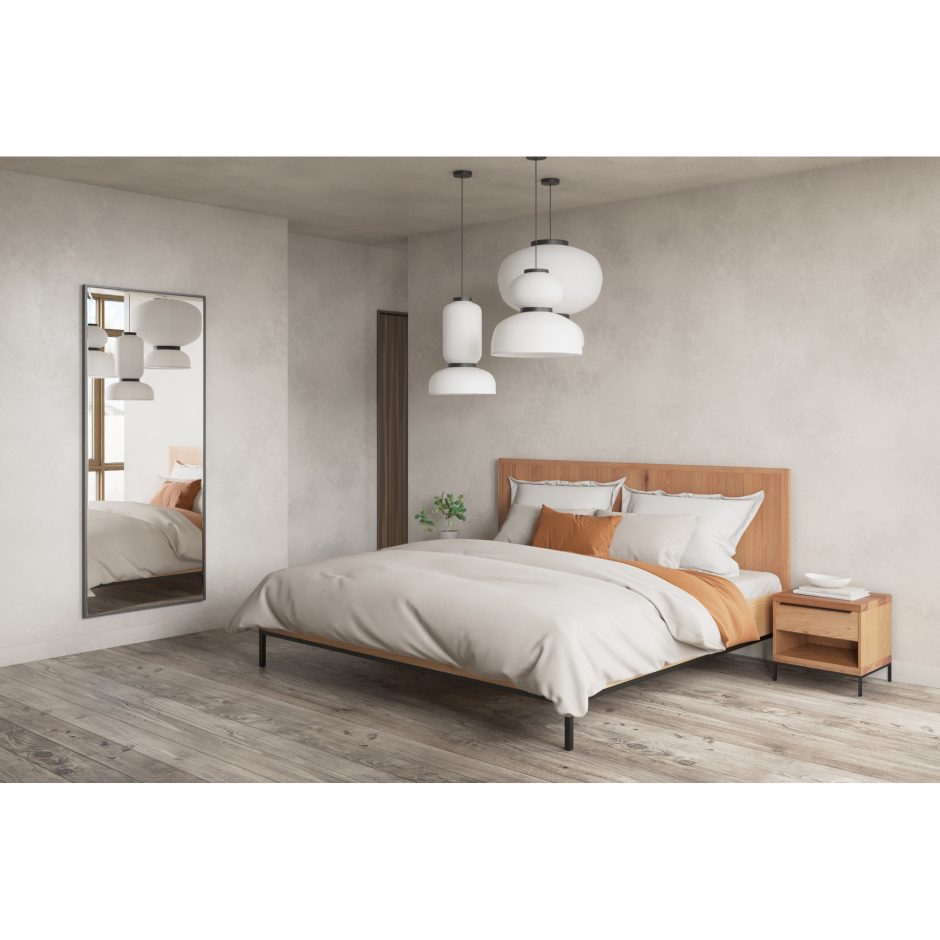 Squire Mirror - Black by Moe's Home at Eve Furniture