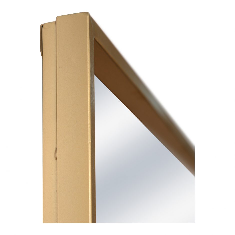 Squire Mirror - Gold by Moe's Home at Eve Furniture