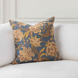 SR Anika Blue Sea 22x22 Throw Pillow (Set of 2) by Classic Home at Eve Furniture
