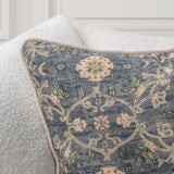 SR Ira Blue Sea Multi 22x22 Throw Pillow by Classic Home at Eve Furniture