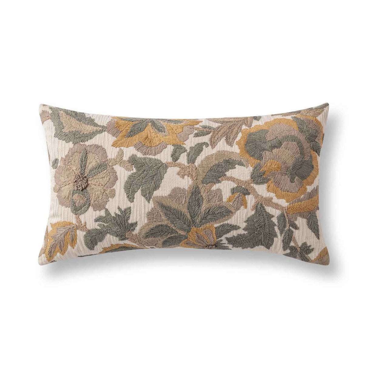 SR Jana Dry Sage Multi 14x26 Throw Pillow (Set of 2) by Classic Home at Eve Furniture