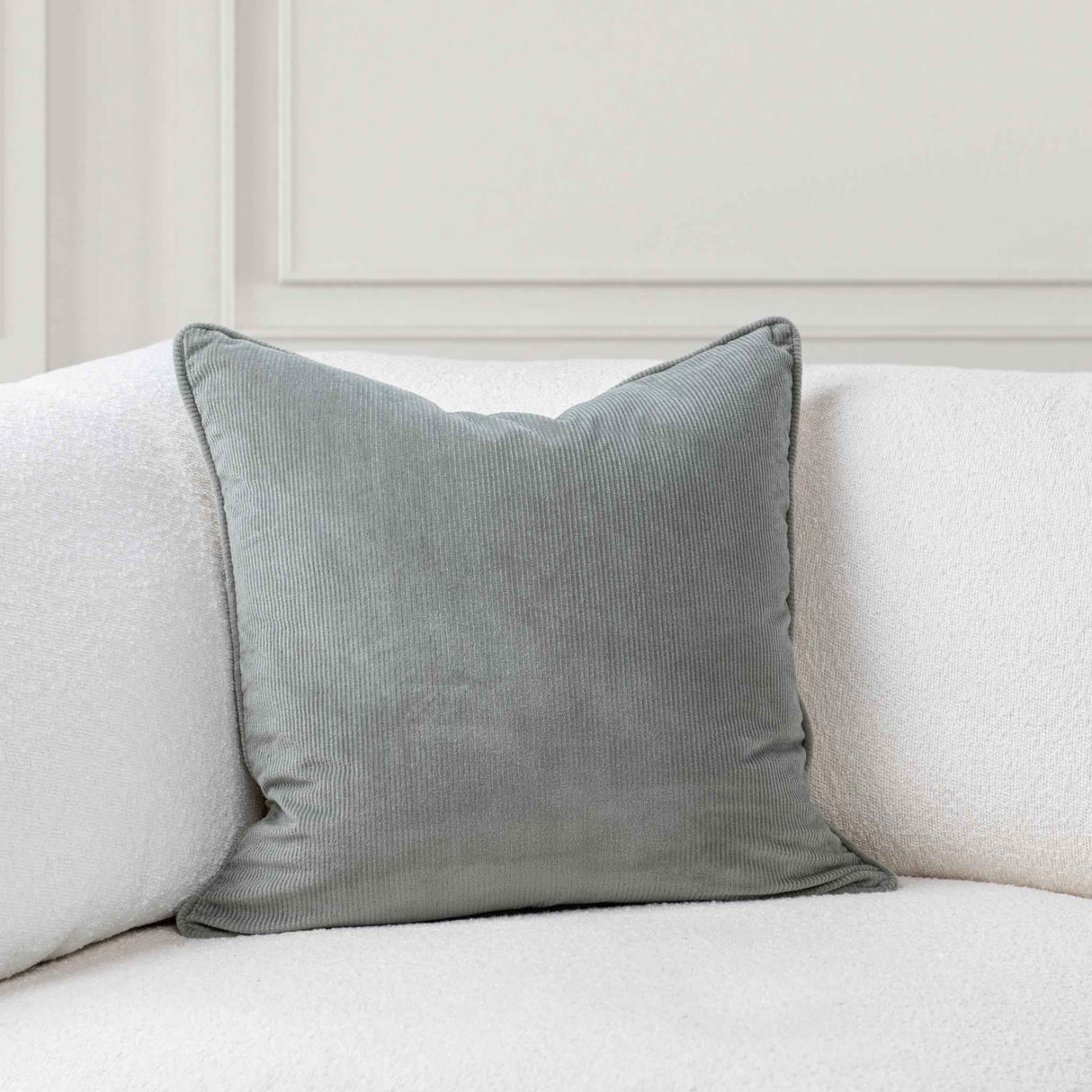 SR Memoir Dry Sage 22x22 Throw Pillow (Set of 2) by Classic Home at Eve Furniture