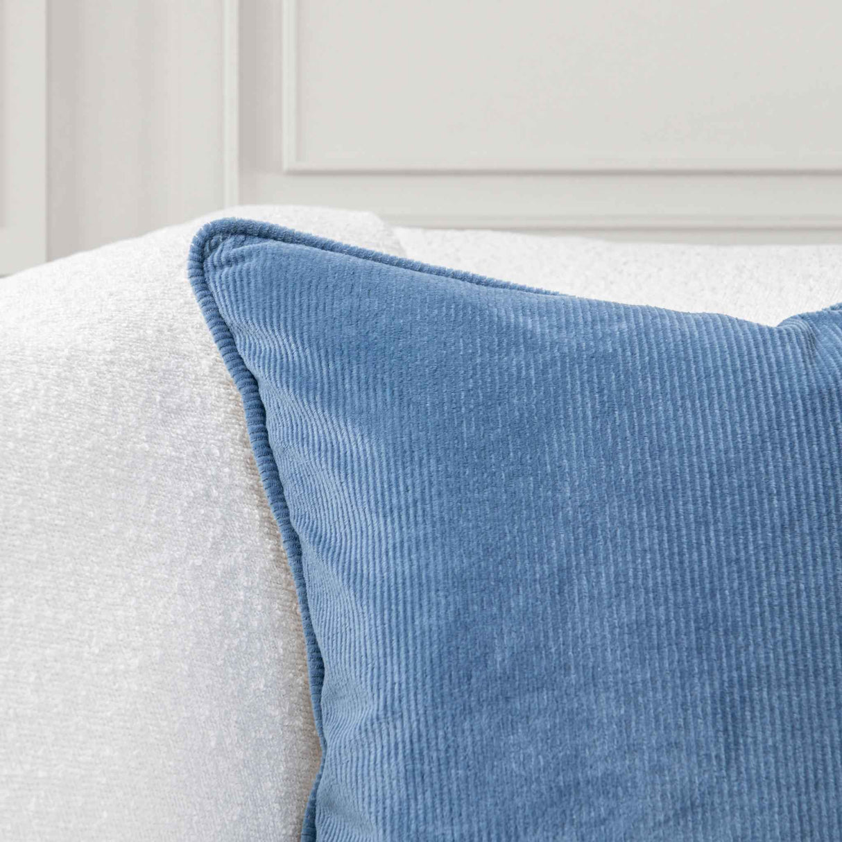 SR Memoir Sea Blue 22x22 Throw Pillow (Set of 2) by Classic Home at Eve Furniture