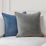 SR Memoir Sea Blue 22x22 Throw Pillow (Set of 2) by Classic Home at Eve Furniture