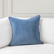 SR Memoir Sea Blue 22x22 Throw Pillow (Set of 2) by Classic Home at Eve Furniture