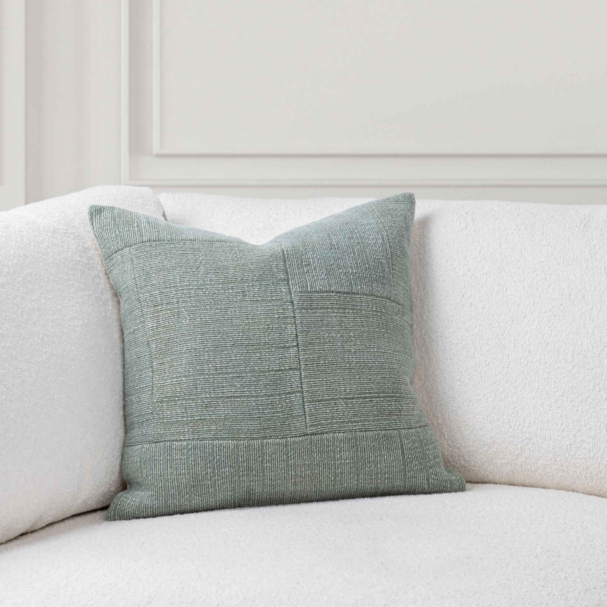 SR Moksha Dry Sage 20x20 Throw Pillow (Set of 2) by Classic Home at Eve Furniture