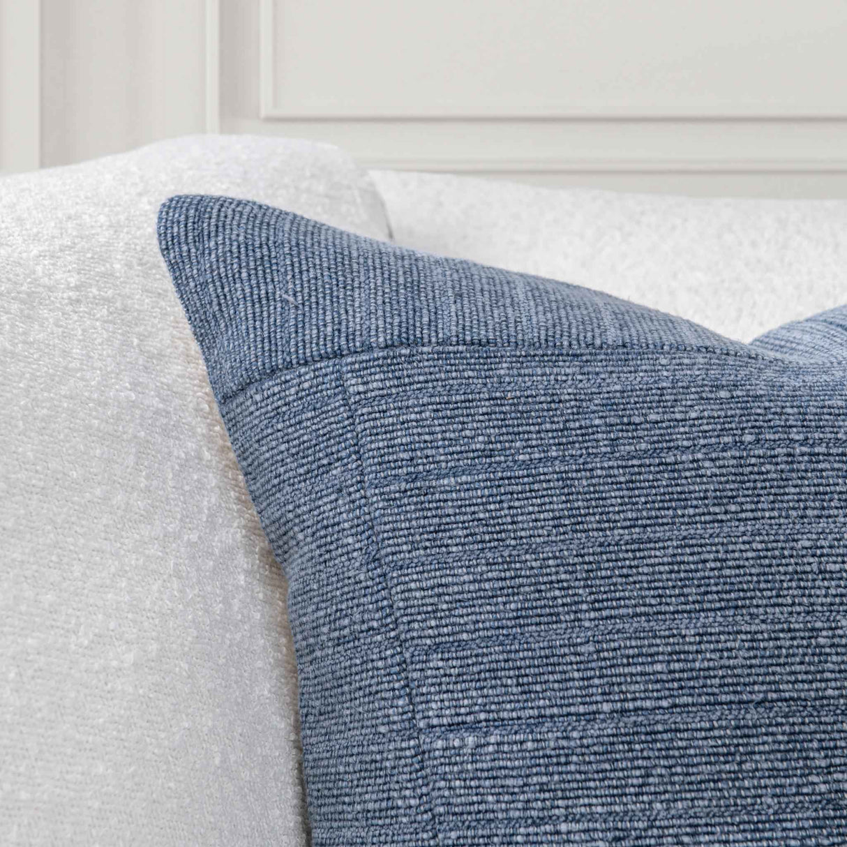 SR Moksha Sea Blue 20x20 Throw Pillow (Set of 2) by Classic Home at Eve Furniture