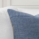 SR Moksha Sea Blue 20x20 Throw Pillow (Set of 2) by Classic Home at Eve Furniture