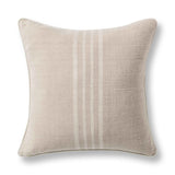 SR Newport Ivory 22x22 Throw Pillow (Set of 2) by Classic Home at Eve Furniture
