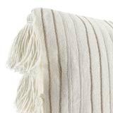 ST Apana Ivory/Natural Multiple Sizes Throw Pillow (Set of 2) by Classic Home at Eve Furniture
