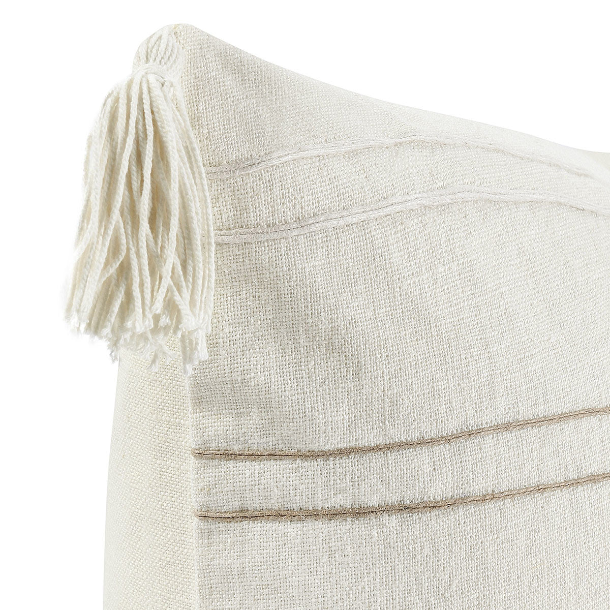 ST Apana Ivory/Natural Multiple Sizes Throw Pillow (Set of 2) by Classic Home at Eve Furniture