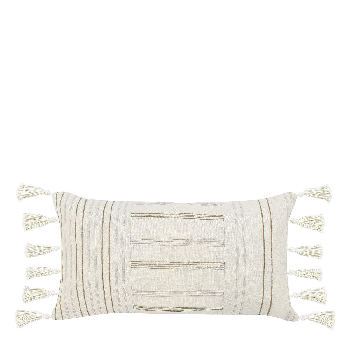 ST Apana Ivory/Natural Multiple Sizes Throw Pillow (Set of 2) by Classic Home at Eve Furniture