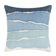 ST Bikram Capri Blue Multi 22x22 Throw Pillow (Set of 2) by Classic Home at Eve Furniture