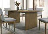St Gallen Natural Tone/Light Gray 7-Piece Dining Room Set by Furniture of America at Eve Furniture